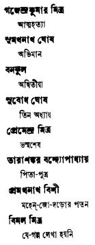 Amar Priya Galpa contents 2